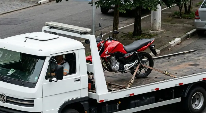 Reboque de moto em Ipatinga – guincho especializado para motocicletas